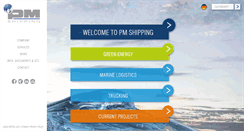 Desktop Screenshot of pm-shipping.com